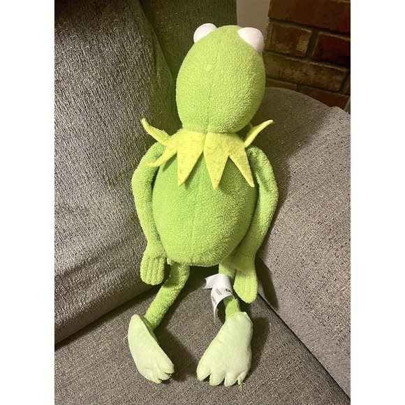 Disney Store KERMIT The FROG 18"   Stuffed Animal MUPPETS Plush Sesame Street - Picture 5 of 5